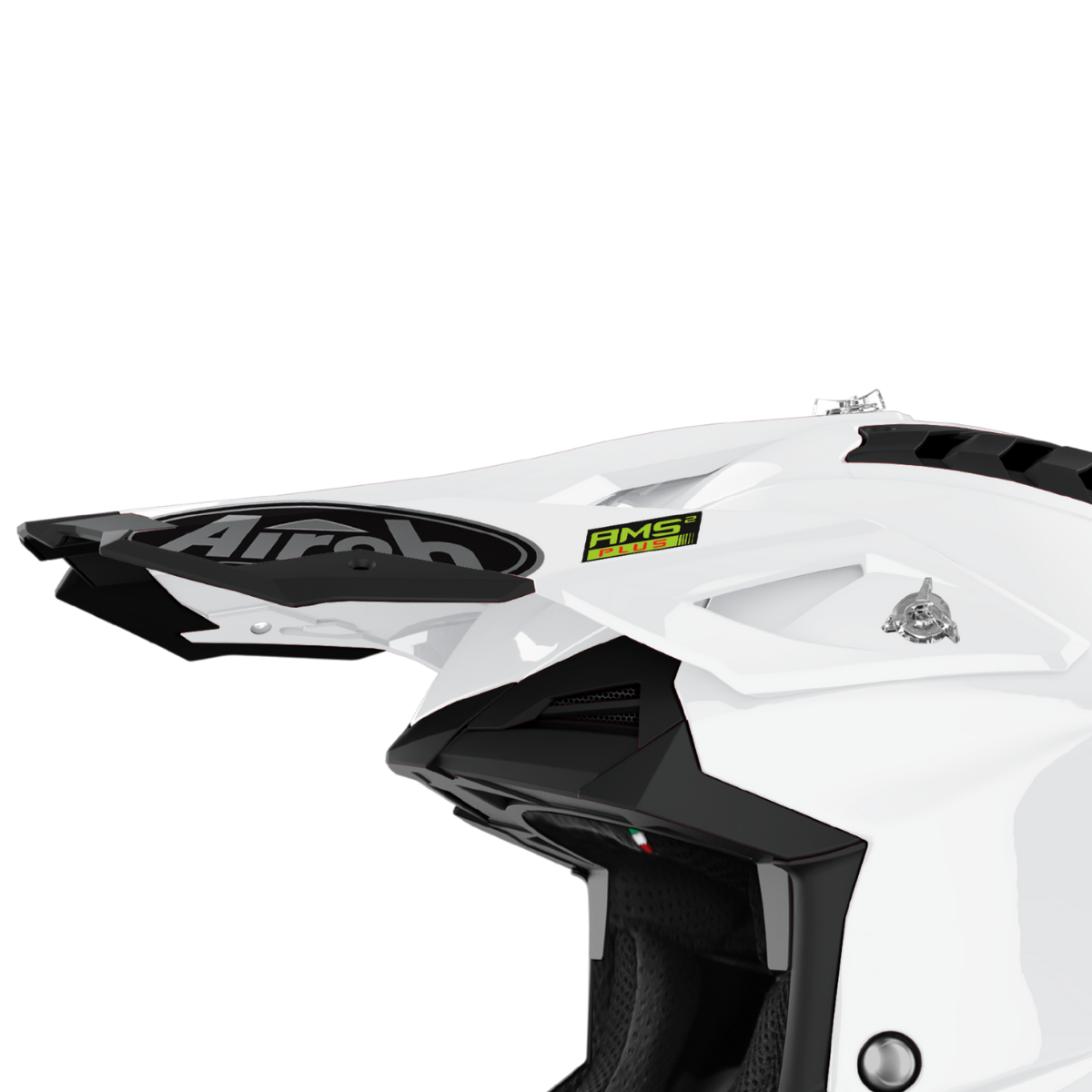 Airoh Aviator 3 Skärm Color vit gamla logon
