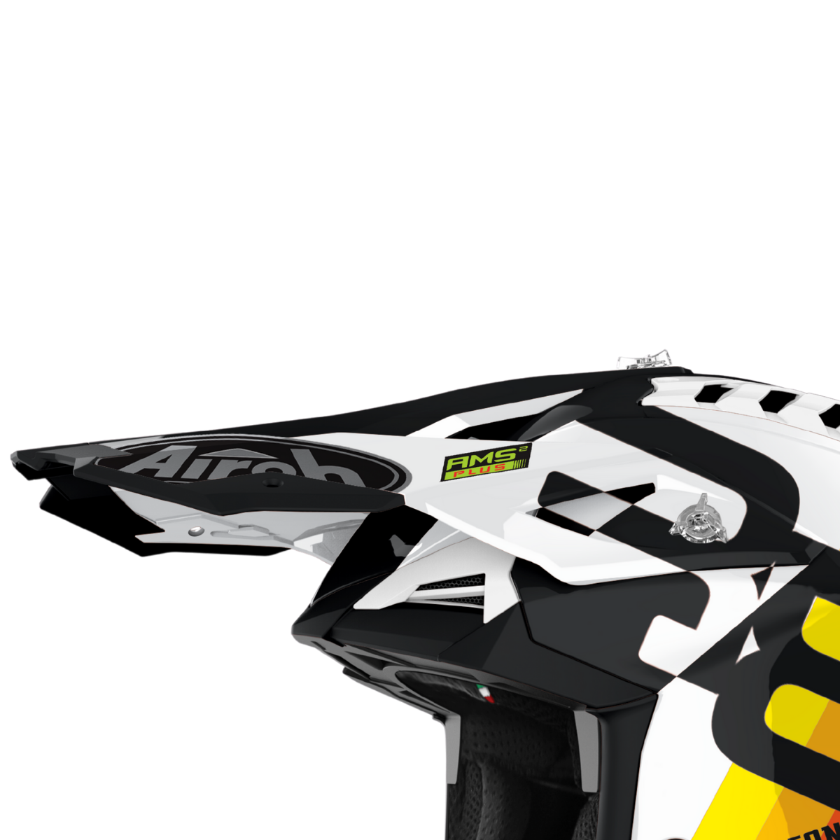 Airoh Aviator 3 Skärm Rainbow vit