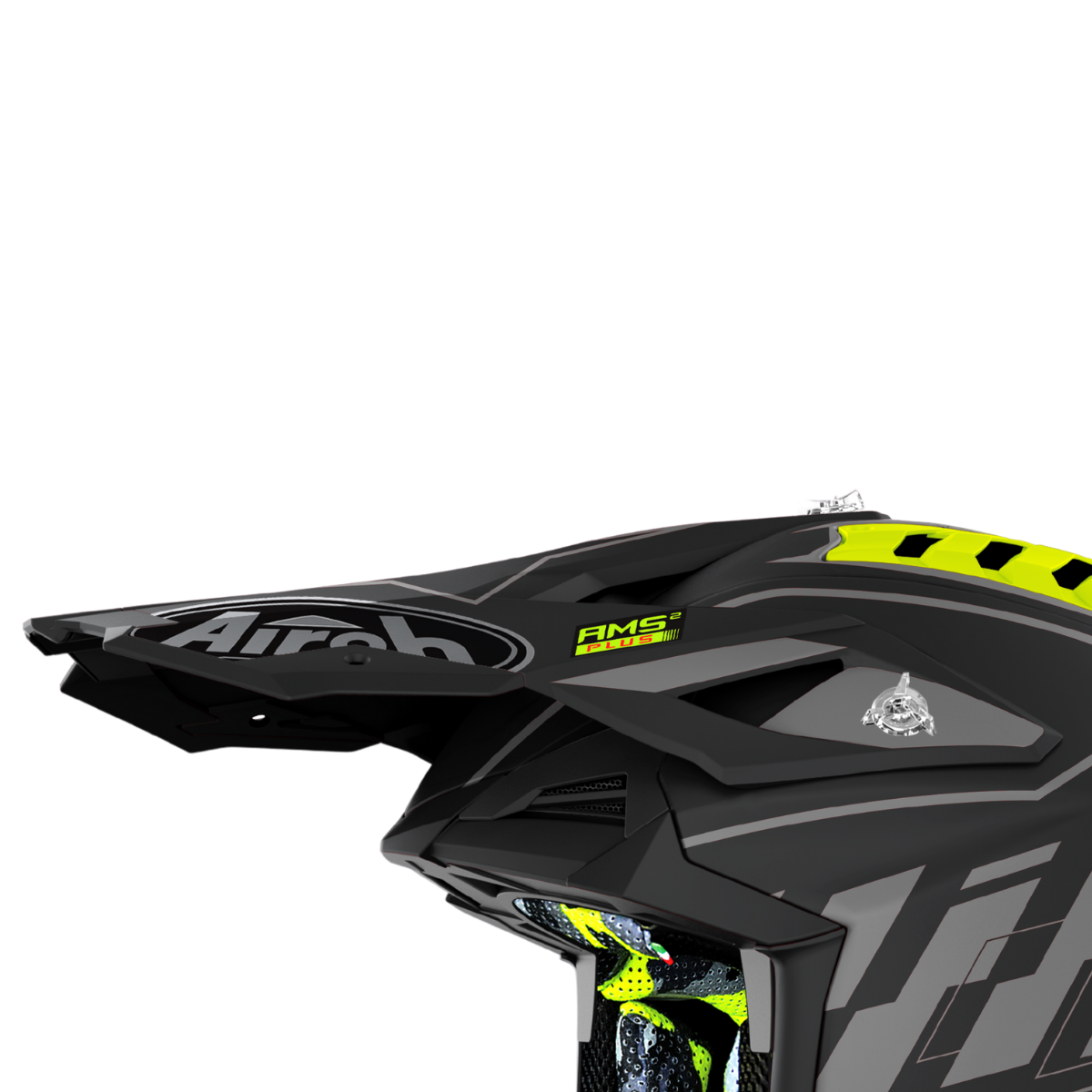 Airoh Aviator 3 Skärm Rampage svart matt