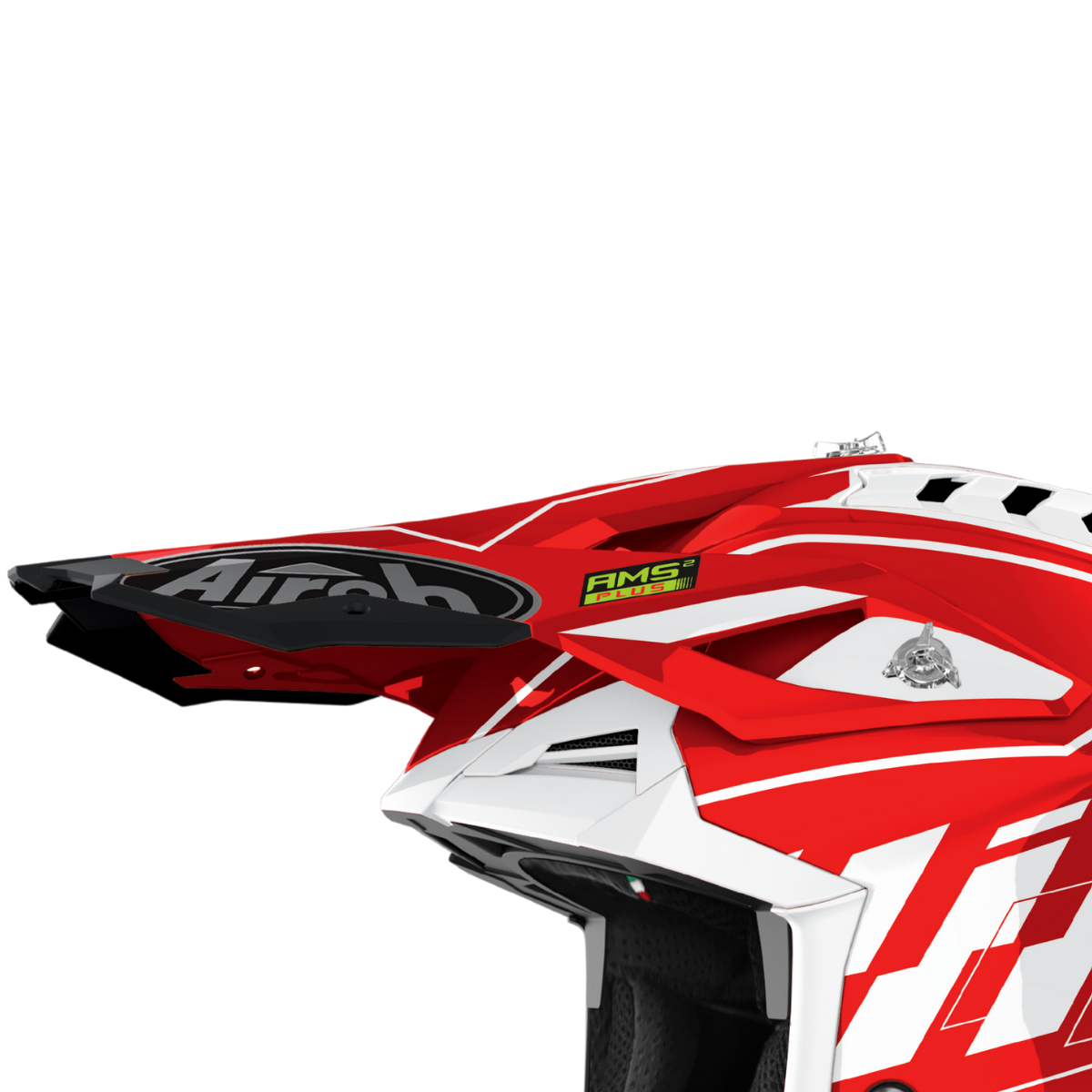 Airoh Aviator 3 Skärm Rampage röd