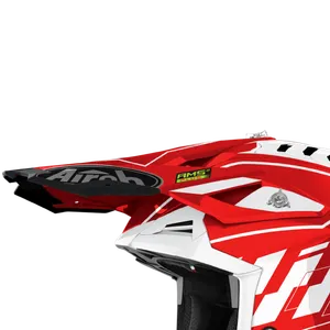 Airoh Aviator 3 Skärm Rampage röd