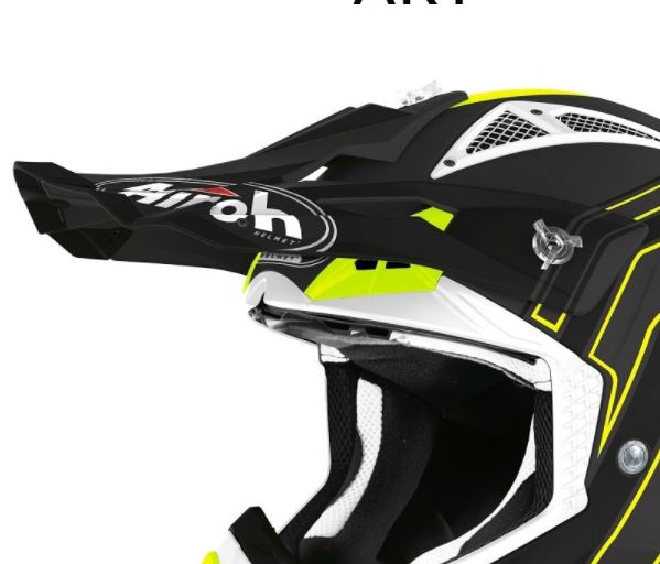 Airoh Aviator Ace Skärm Art black matt