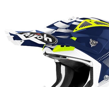 Airoh Aviator Ace Skärm Nemesi blue gloss
