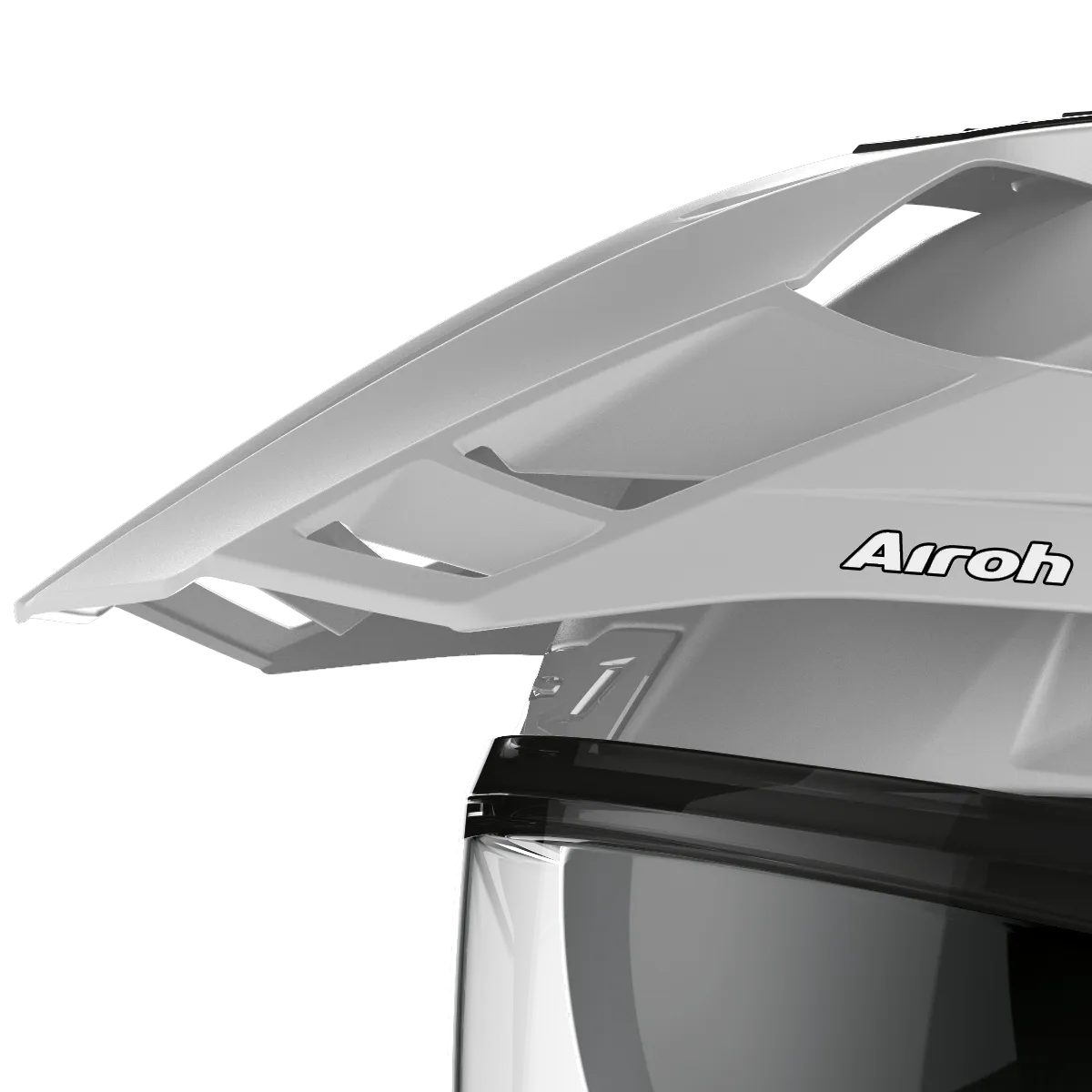 Airoh Commander Skärm Color concrete grey matt