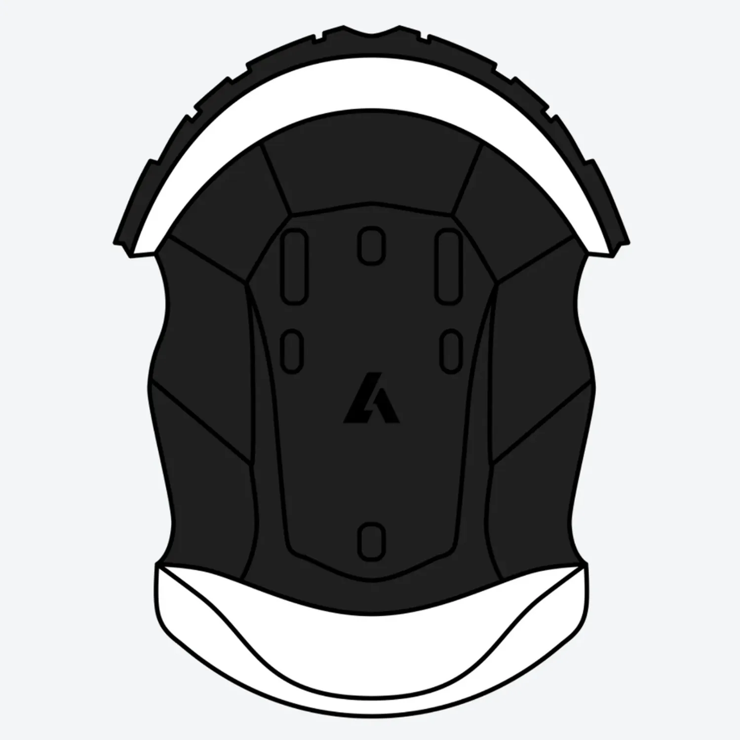 Airoh Strycker Inredning