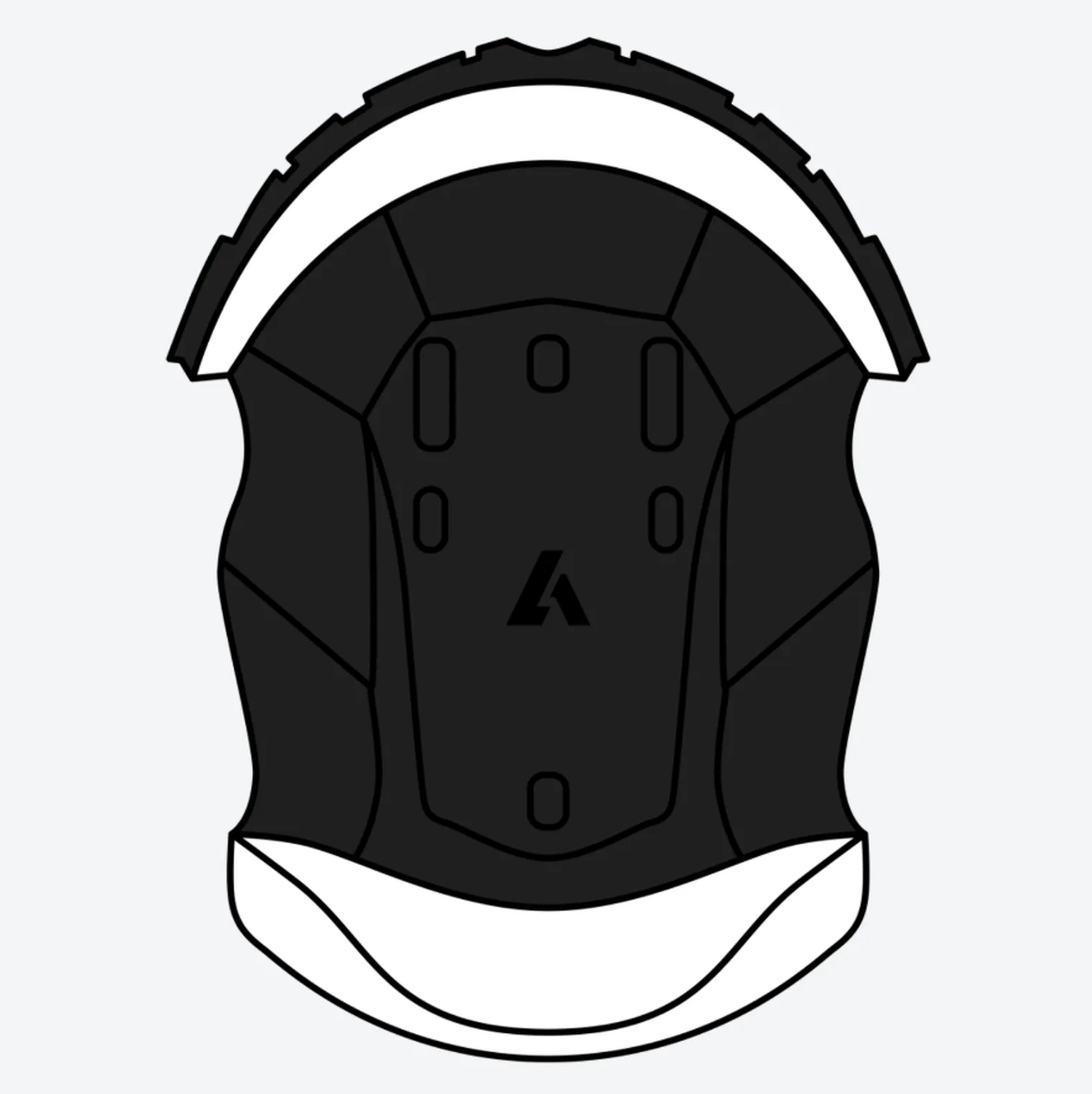 Airoh Strycker Inredning