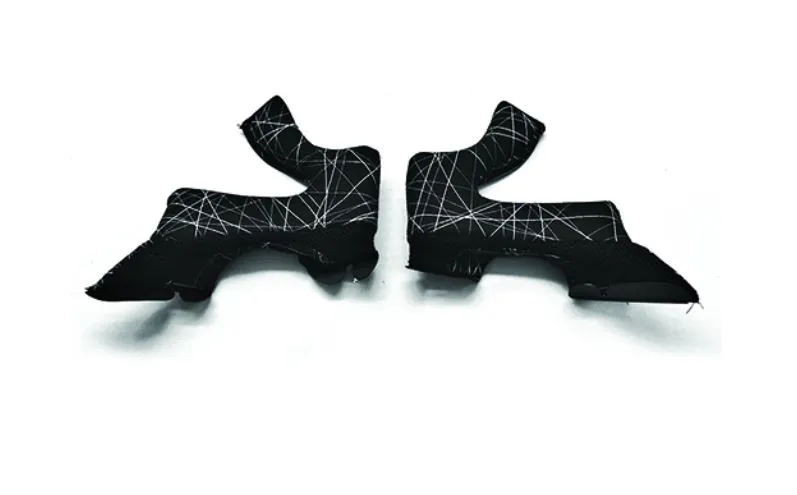 Airoh Twist tvättbara kindkuddar graphic black 