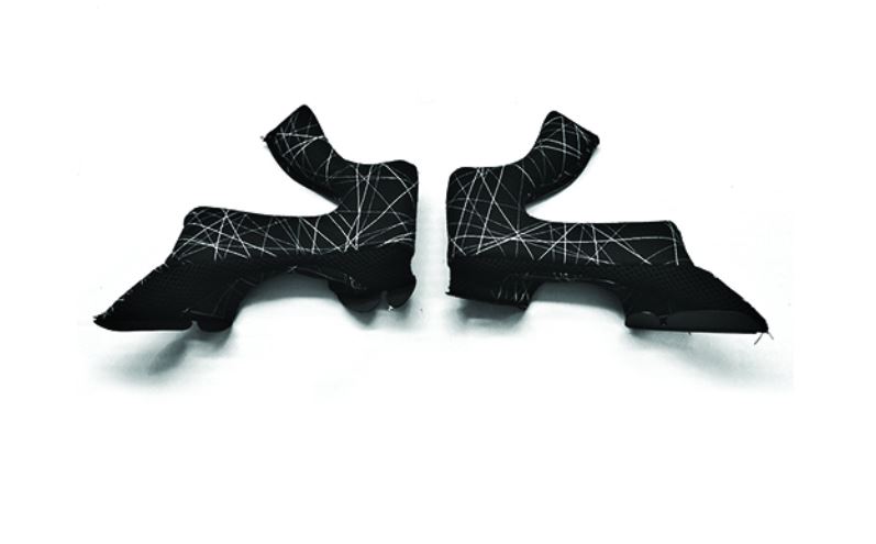 Airoh Twist tvättbara kindkuddar graphic black 