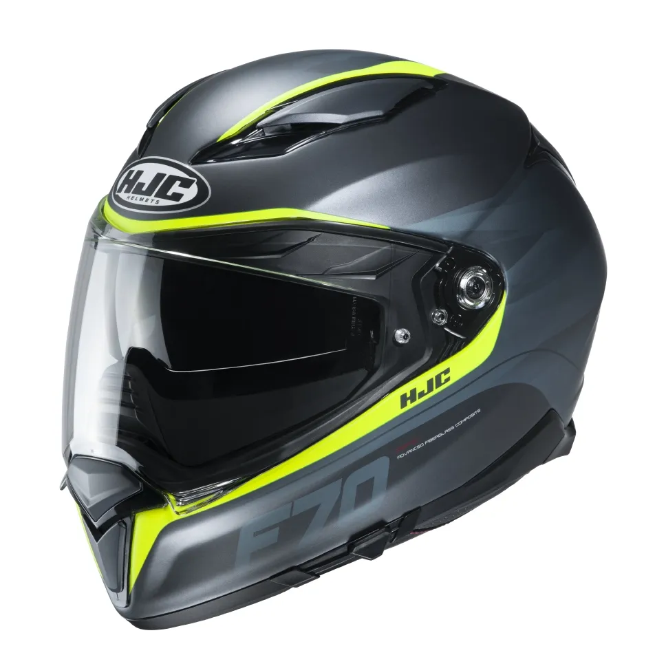 HJC Hjälm F70 Feron Gul MC4HSF