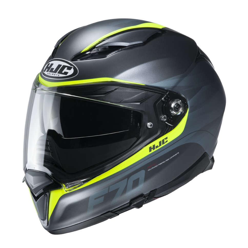 HJC Hjälm F70 Feron Gul MC4HSF