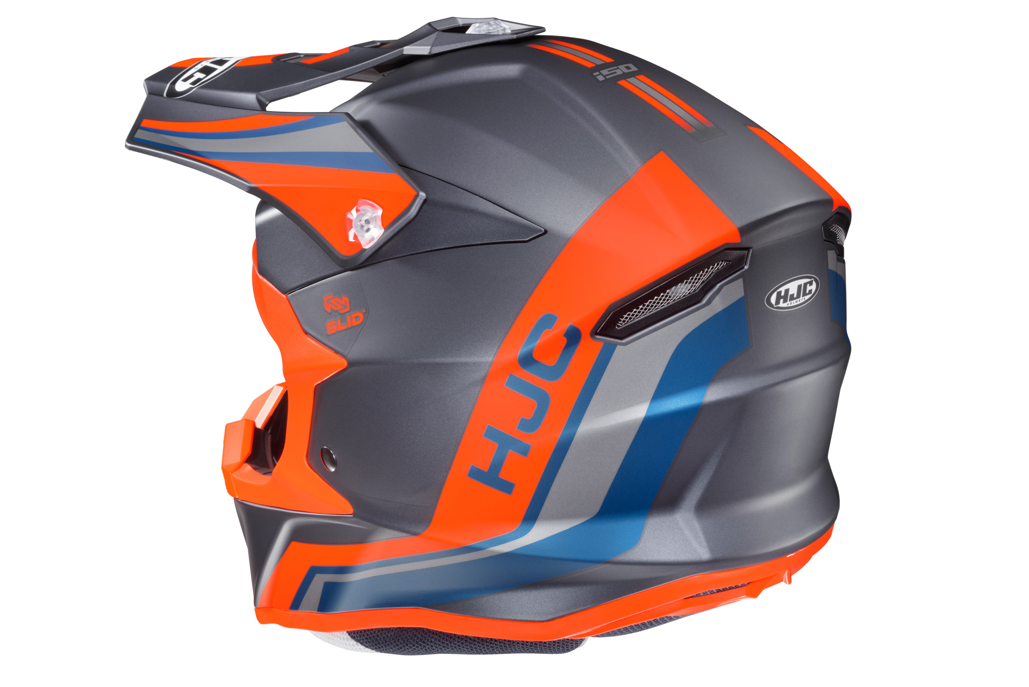 HJC Hjälm i50 Flux Svart/Orange MC6SF S