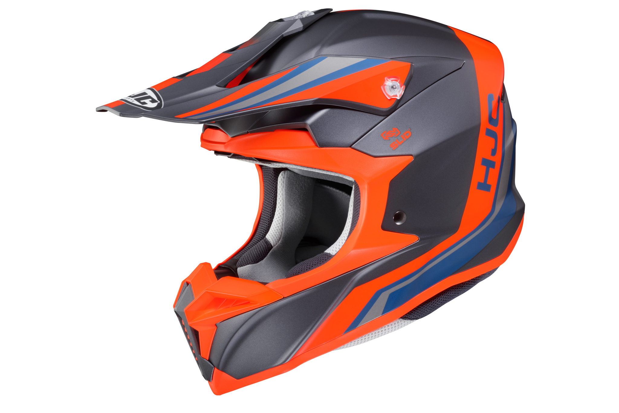 HJC Hjälm i50 Flux Svart/Orange MC6SF S