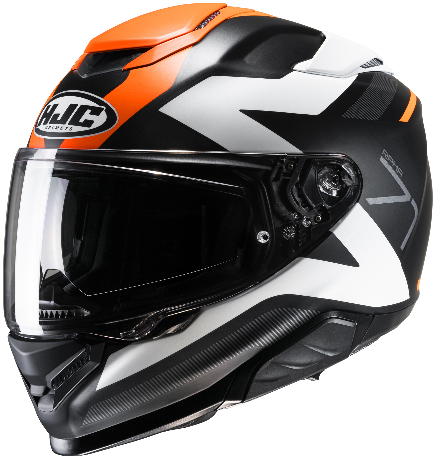 HJC Hjälm RPHA 71 Pinna Svart/Orange MC7SF