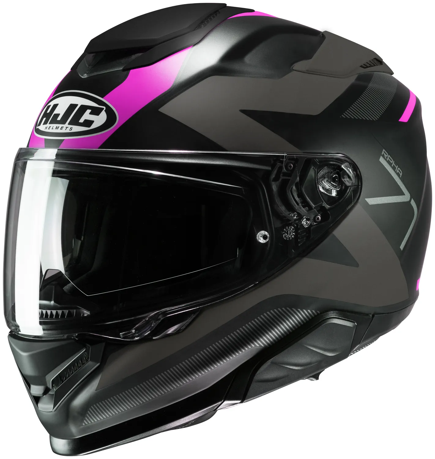 HJC Hjälm RPHA 71 Pinna Svart/Rosa MC8SF