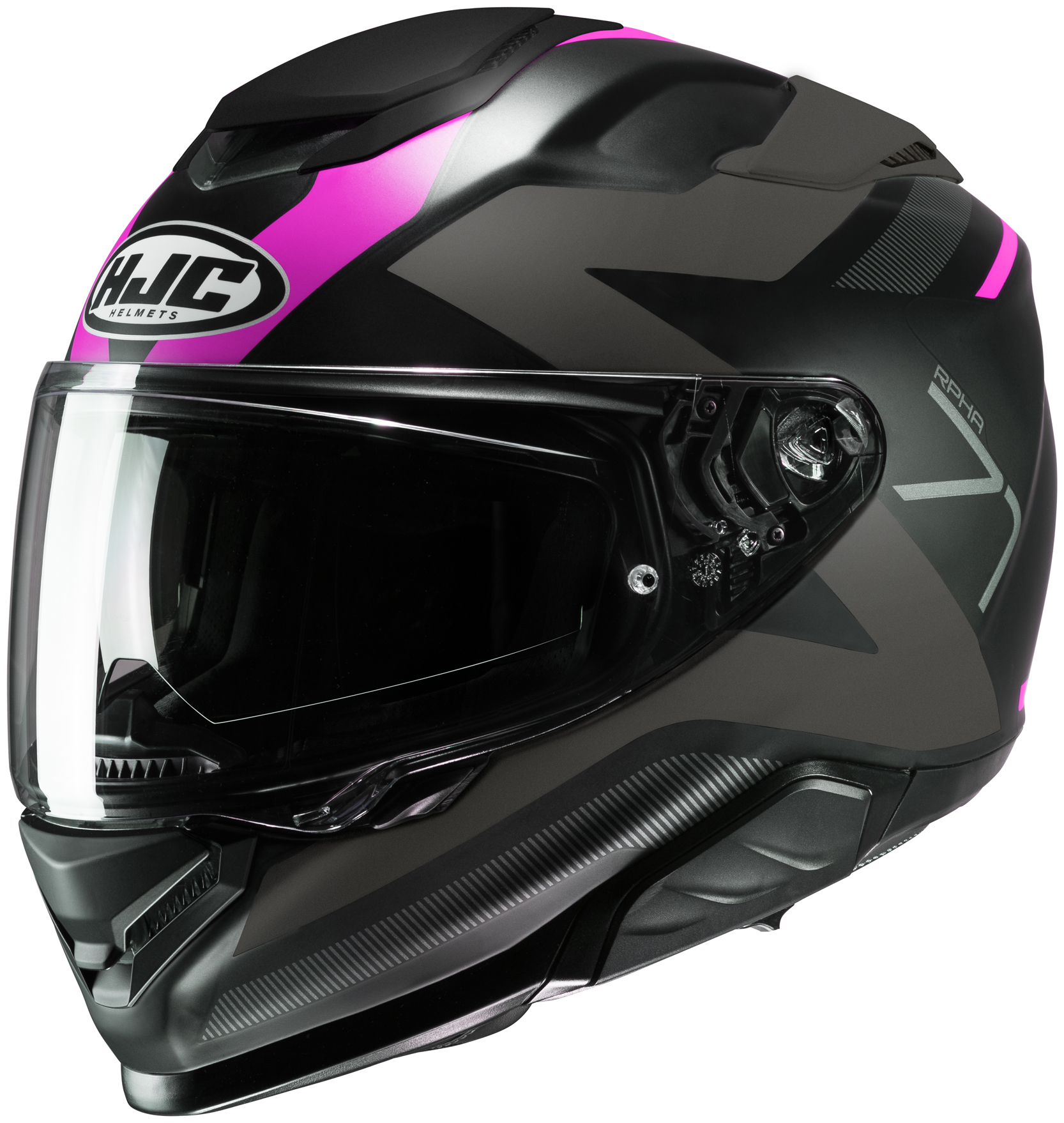 HJC Hjälm RPHA 71 Pinna Svart/Rosa MC8SF