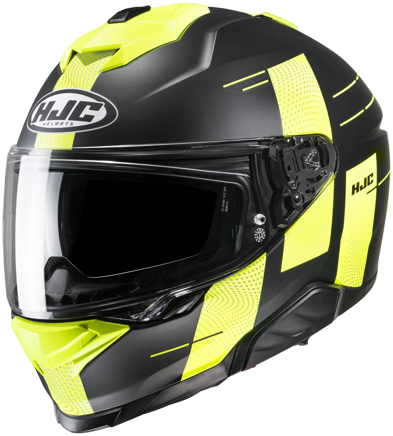 HJC Hjälm i71 Peka Fluo Gul MC3HSF