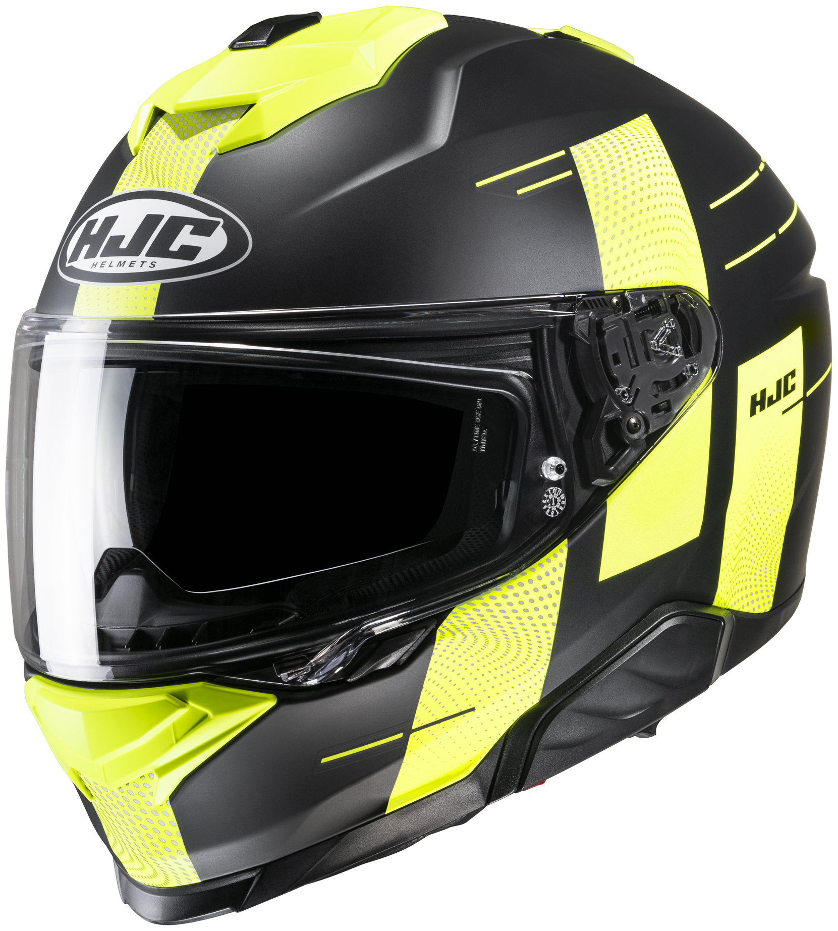 HJC Hjälm i71 Peka Fluo Gul MC3HSF