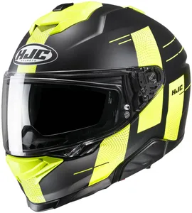HJC Hjälm i71 Peka Fluo Gul MC3HSF