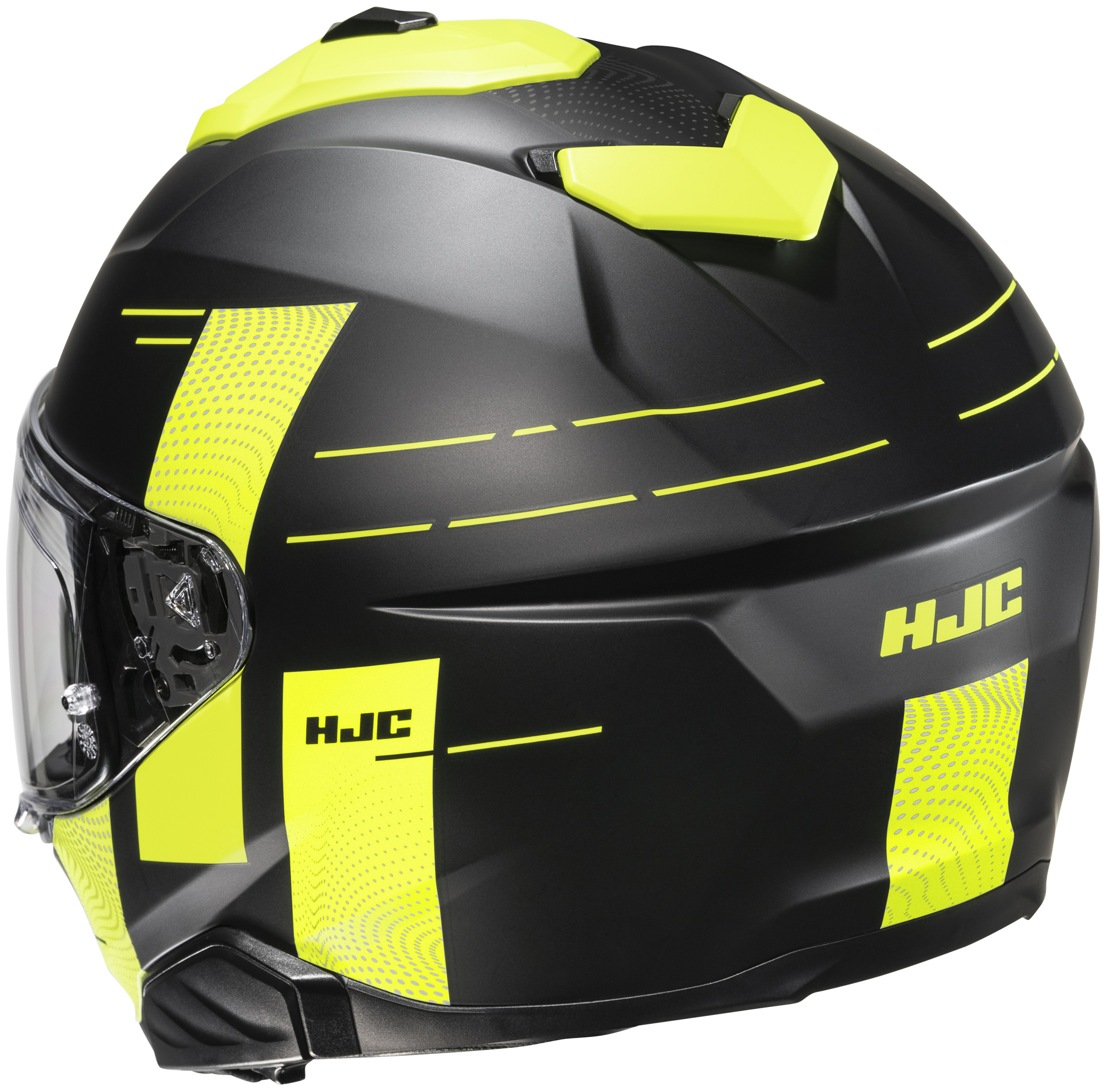 HJC Hjälm i71 Peka Fluo Gul MC3HSF