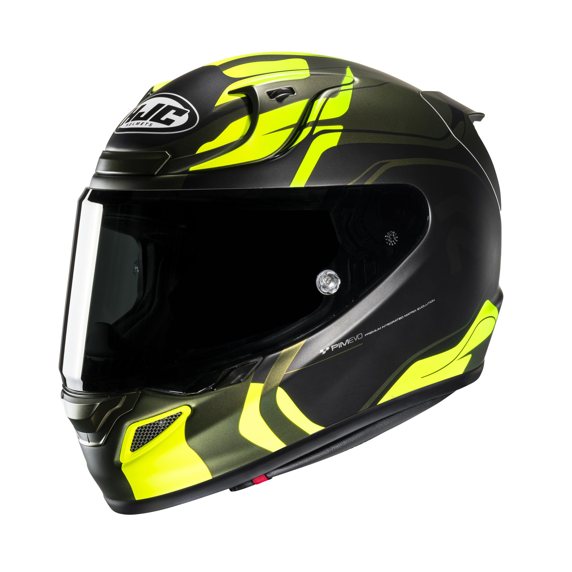 HJC Hjälm RPHA 12 Lawin MC4SF Svart/Fluo Gul/Grön