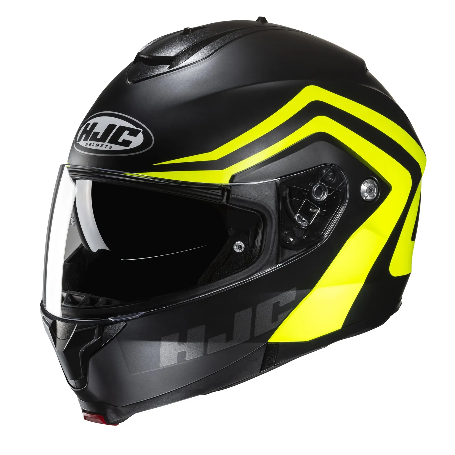 HJC Hjälm C91N Nepos MC3HSF Svart/Fluo Gul