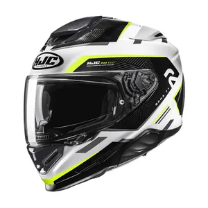 HJC Hjälm RPHA 71 Ellon Vit/Fluo Gul/ Svart MC3H