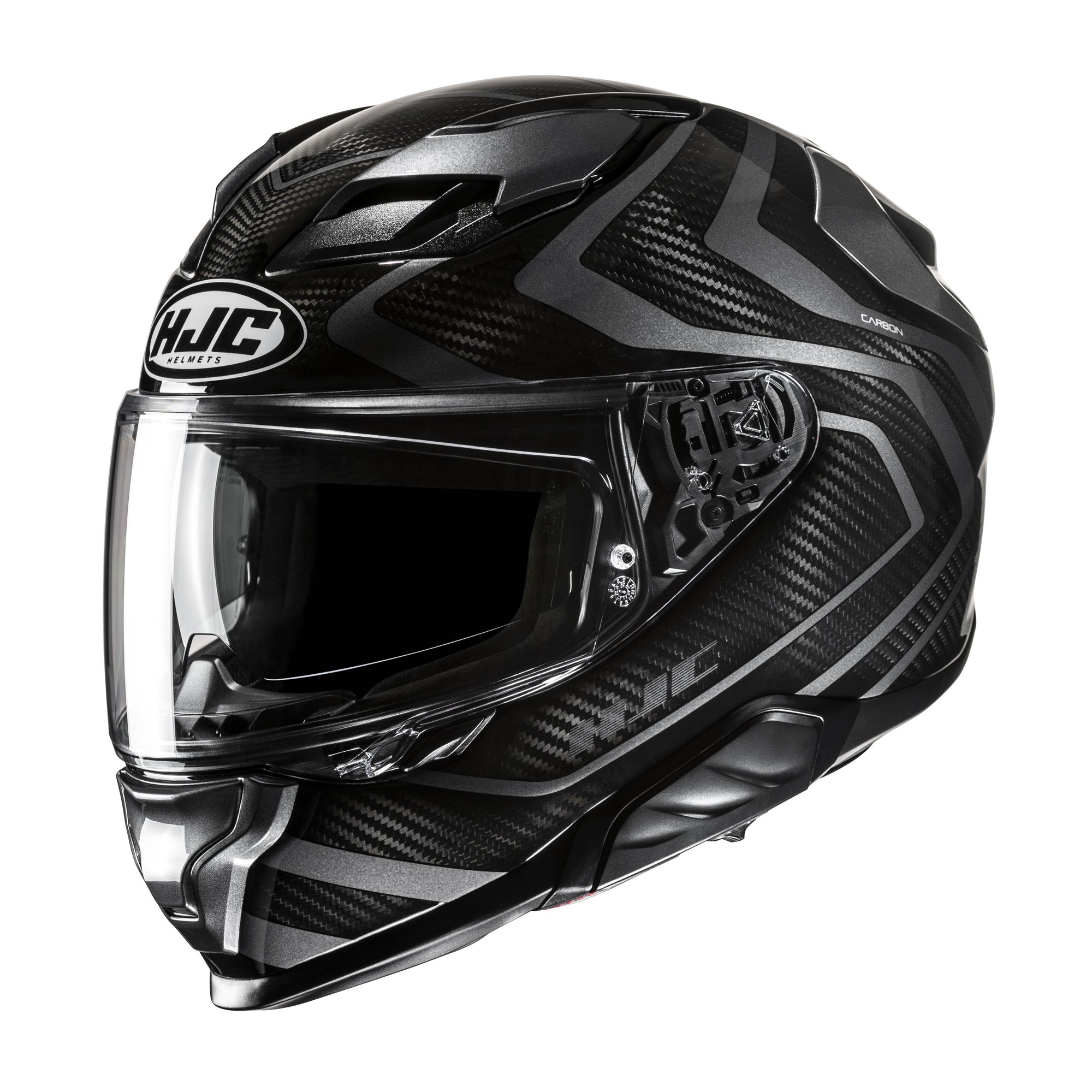 HJC Hjälm F71 Carbon Nevio Svart/Grå MC5