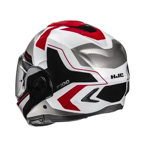 HJC Hjälm F100 Bios Svart/Vit/Röd MC1 L