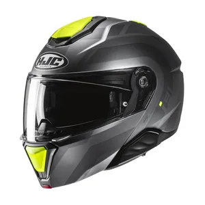 HJC Hjälm i91 Arven Grå/Fluo Gul MC3HSF