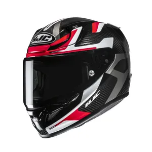 HJC Hjälm RPHA 12 Carbon Xentra Svart/Röd MC1