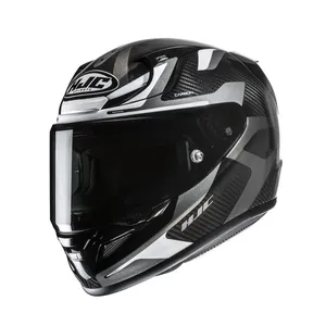 HJC Hjälm RPHA 12 Carbon Xentra Svart/Vit/Grå MC5