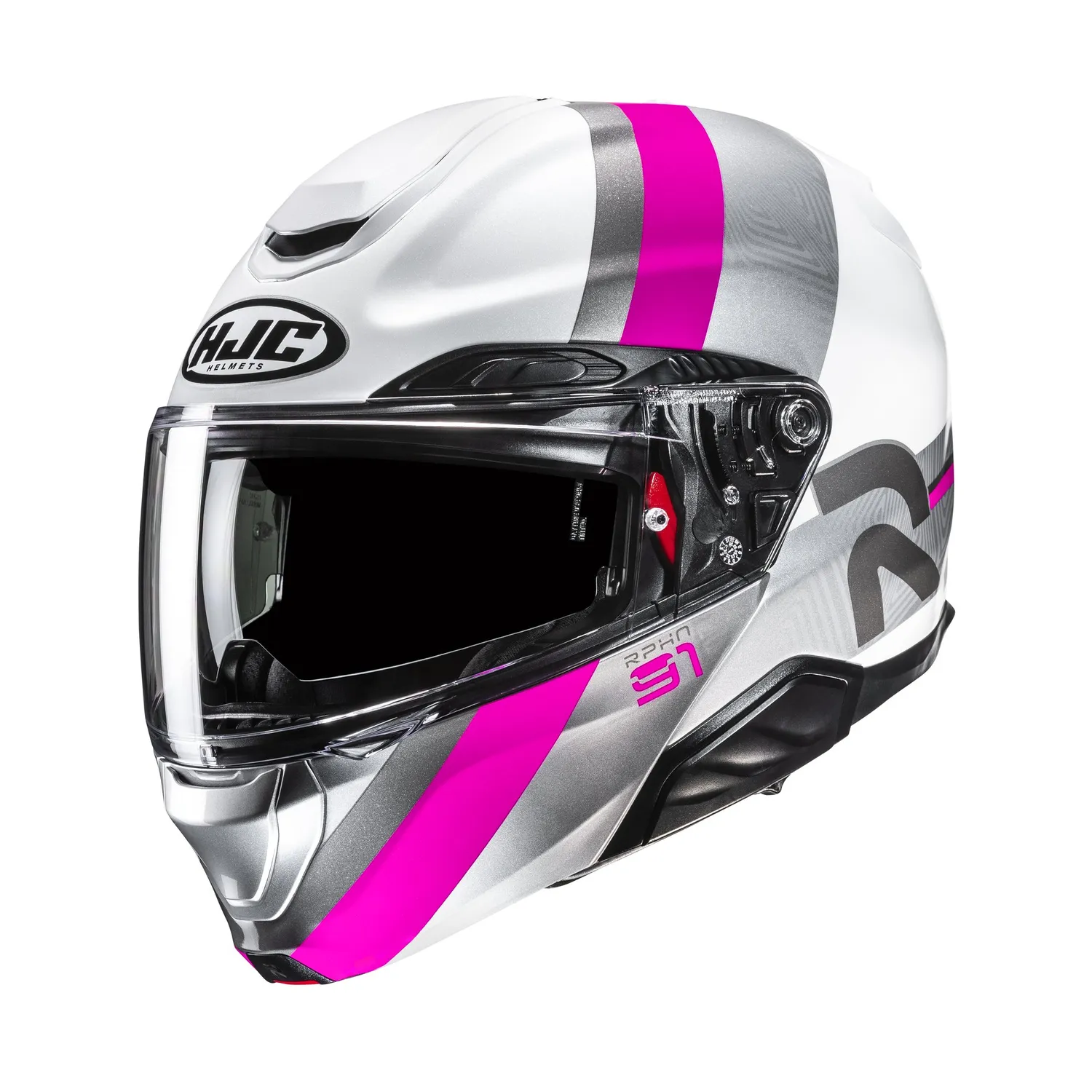 HJC Hjälm RPHA 91 Fensh Vit/Rosa MC8
