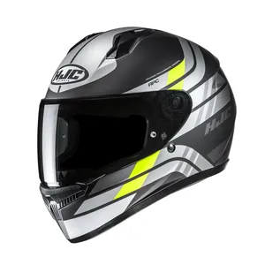 HJC Hjälm C10 Hiper Svart/Grå/Fluo Gul MC3HSF