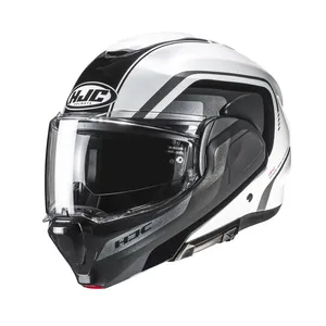 HJC Hjälm F100 Reef Svart/Vit MC1