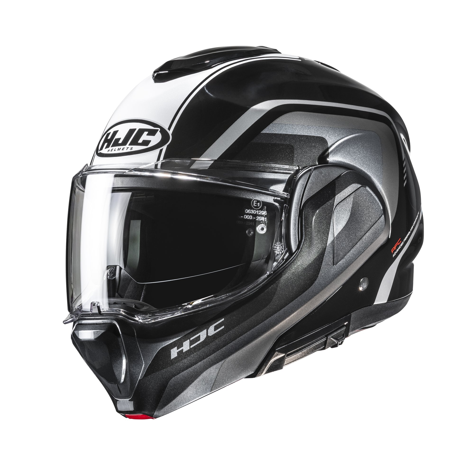 HJC Hjälm F100 Reef Svart/Grå MC21