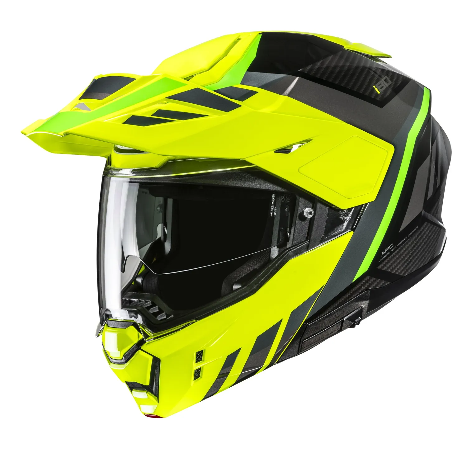 HJC Hjälm i80 Imes Fluo Gul/Svart MC3H