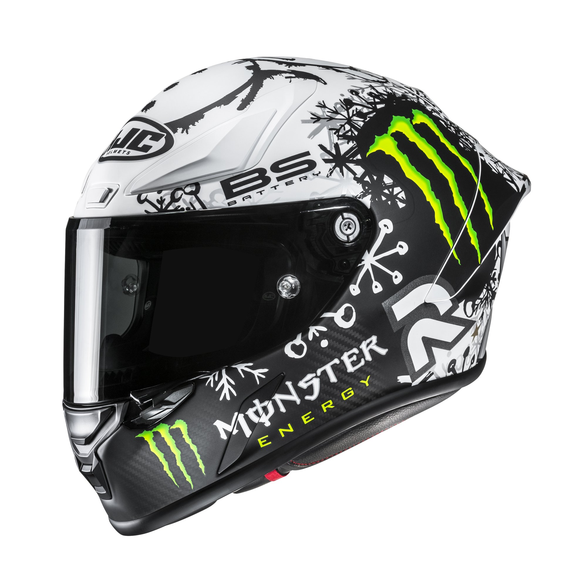 HJC Hjälm RPHA 1 V2 CARBON SNOW DIABLO 