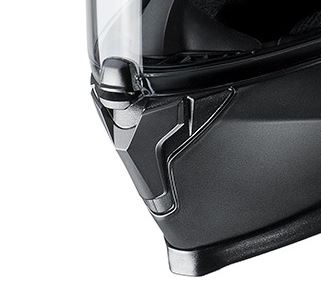 HJC Ventilation C70 Mun Mattsvart