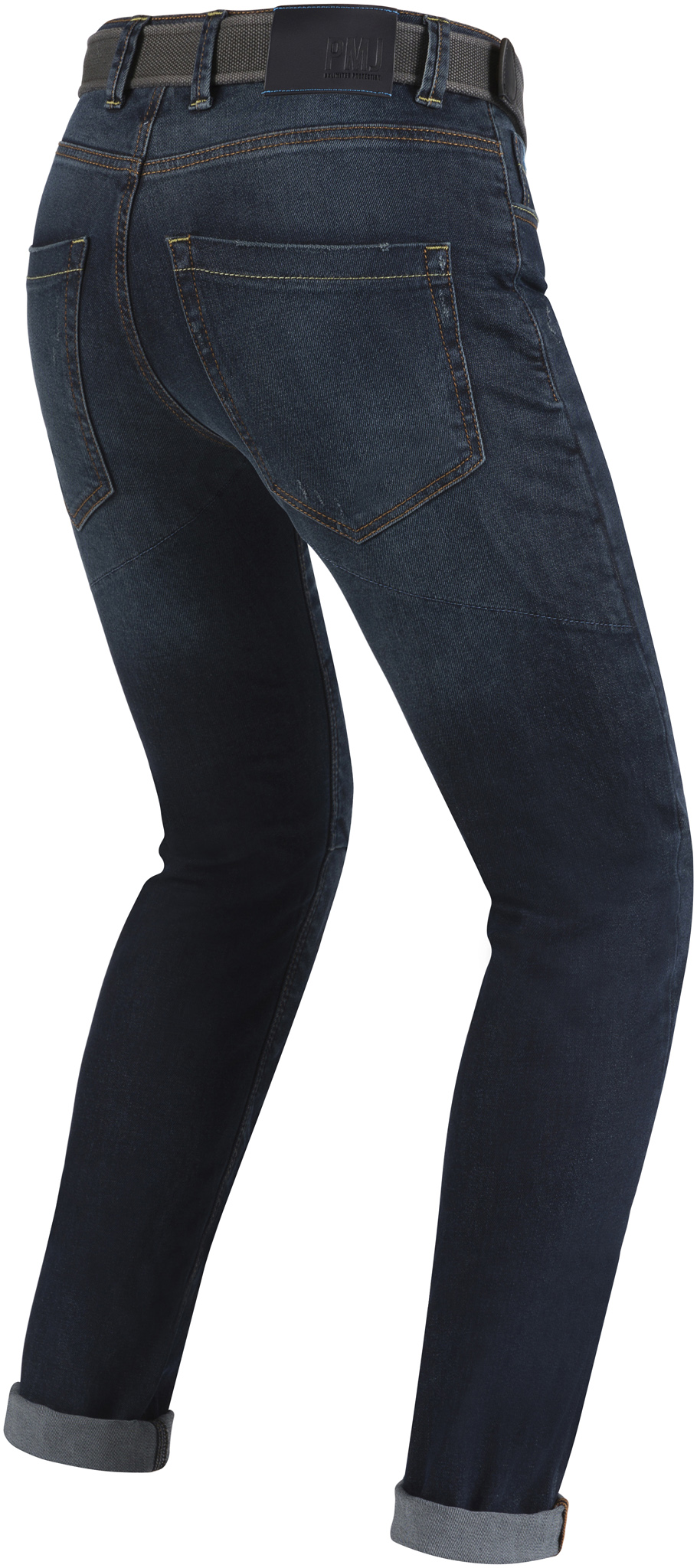 PMJ Jeans Caferacer Blå, bälte ingår