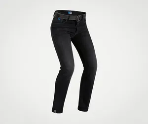 PMJ Jeans Caferacer Svart, med bälte