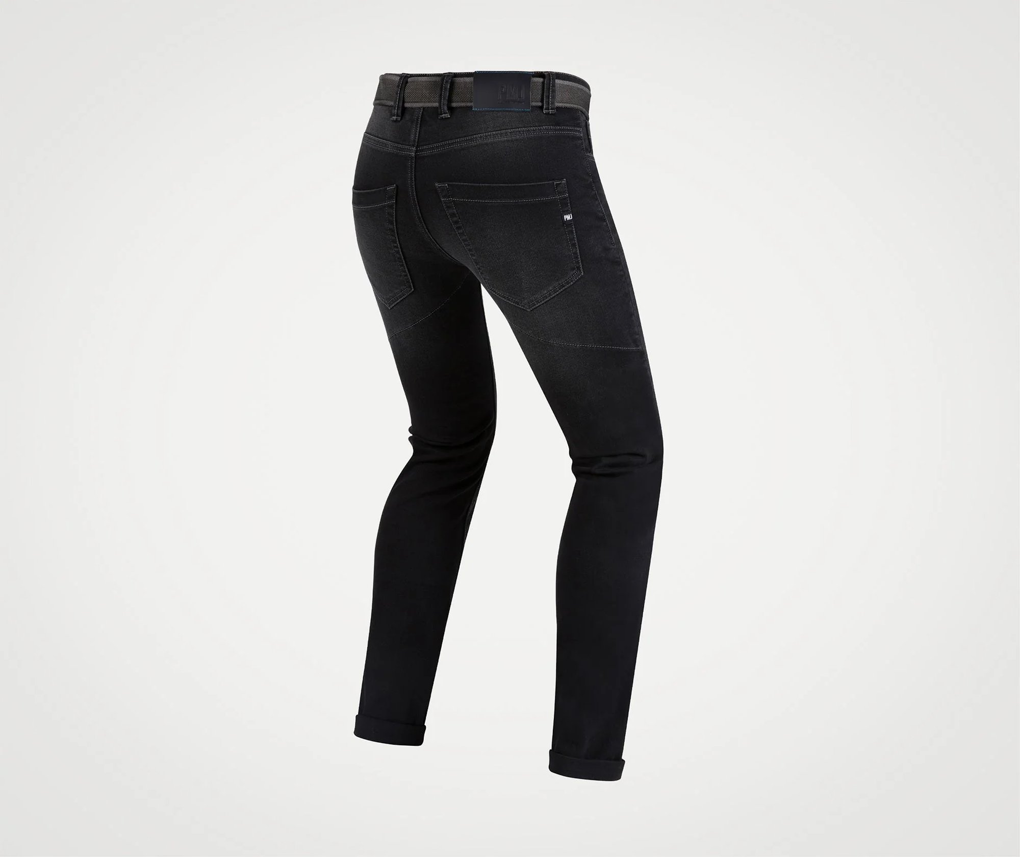 PMJ Jeans Caferacer Svart, med bälte