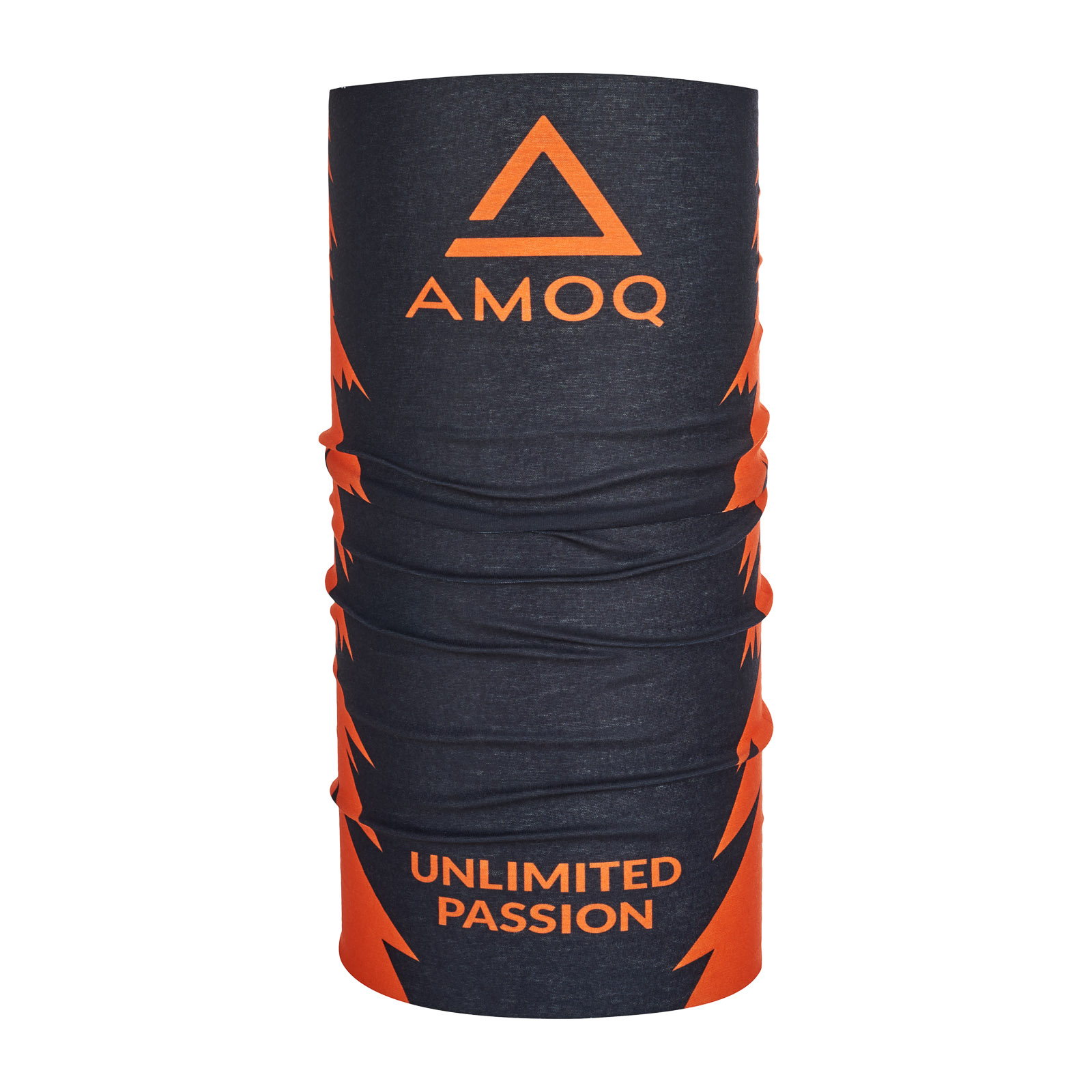 AMOQ Halsvärmare Svart-orange