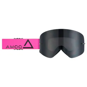 AMOQ Vision Magnetic Crossglasögon Pink-Black - Smoke