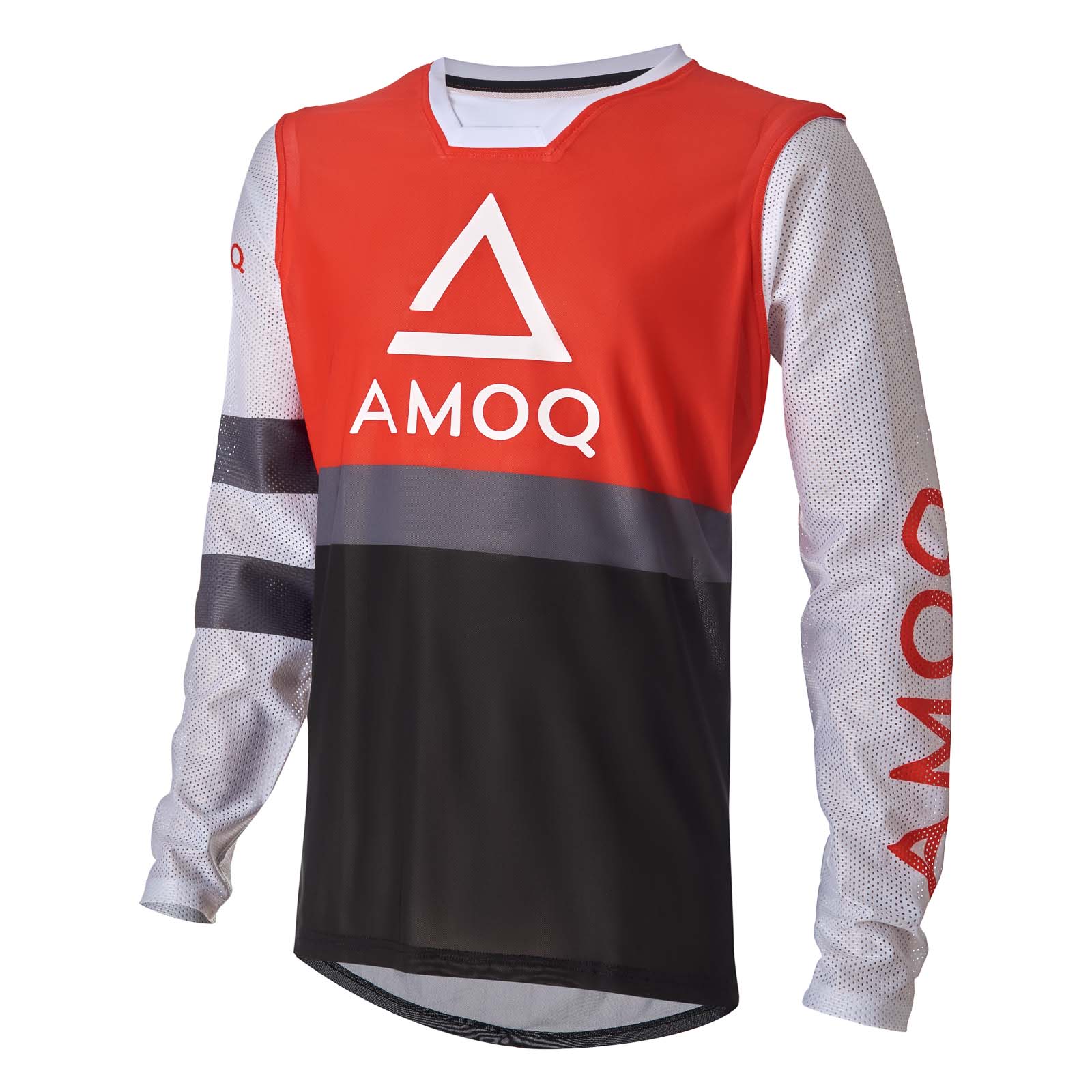 AMOQ Airline Mesh Crosströja Röd/Vit