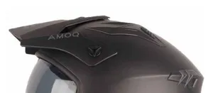 AMOQ Blister peak and screws, mattblack