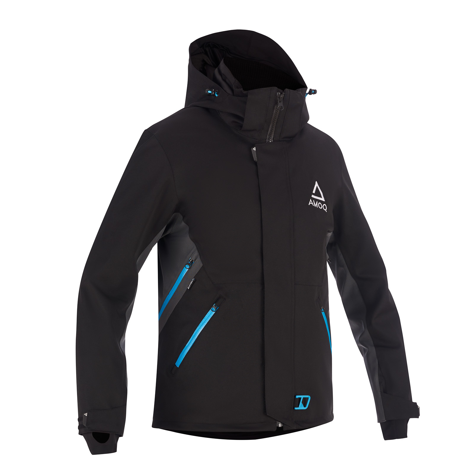 AMOQ Vernal V2 W's Jacka Svart/Turkos 