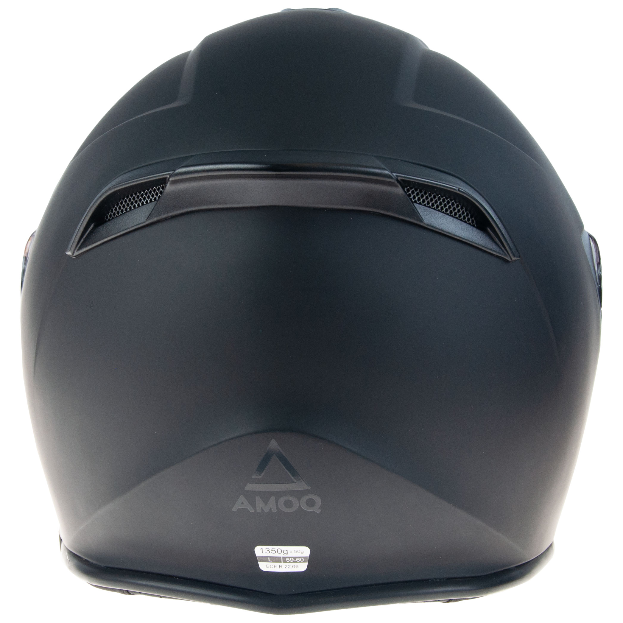 AMOQ Cluster Hjälm med elvisir Blackout