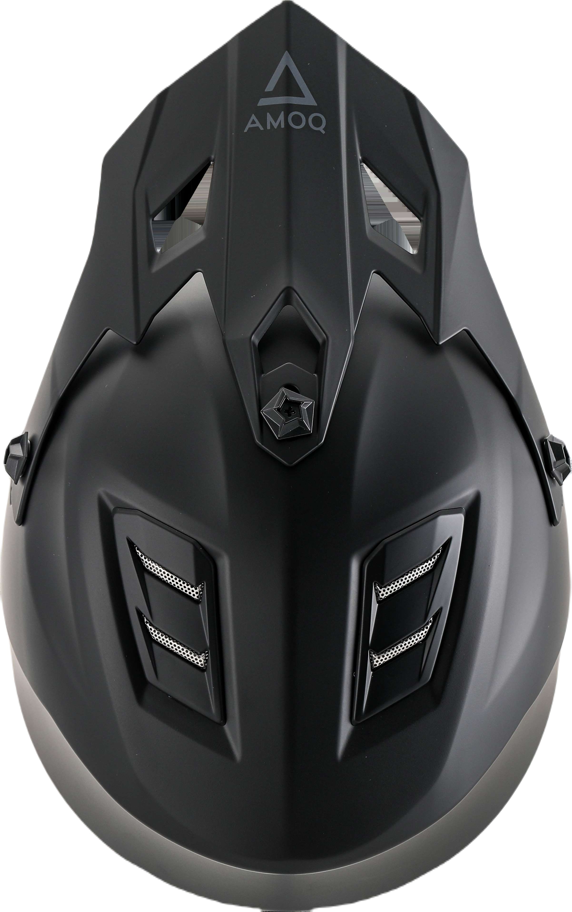 AMOQ Meteor V2 JNR MX hjälm Blackout