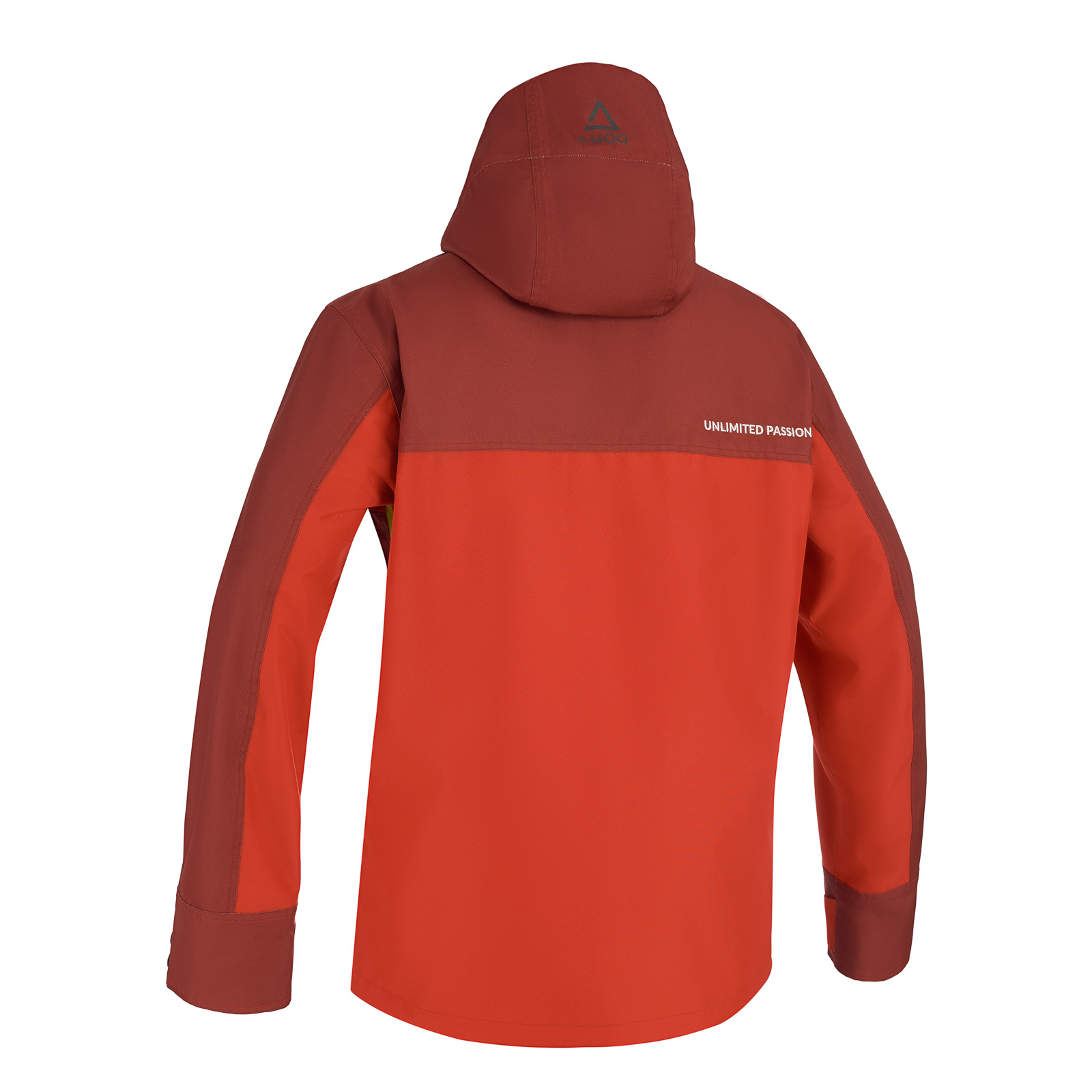 AMOQ Dynamic Jacka Fodrad Mörkröd/Röd/Hivis
