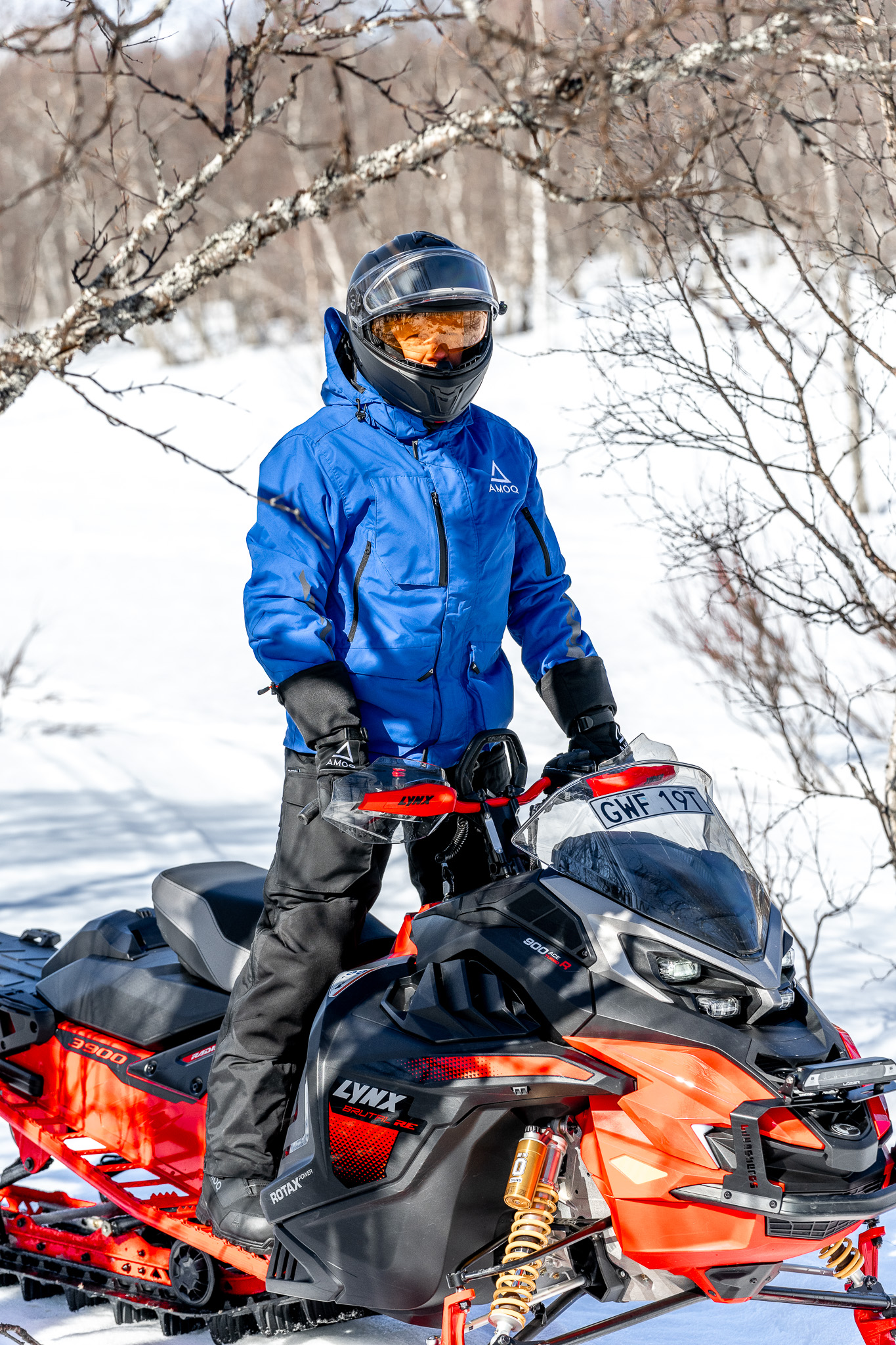 AMOQ Ranger Jacka Blå